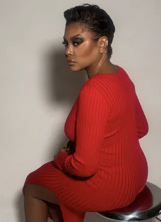 Taraji P. Henson as Janet Jackson as "Jo" in "For Colored Girls"