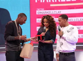 Gifts! - (Photo: Bennett Raglin/BET/Getty Images for BET)