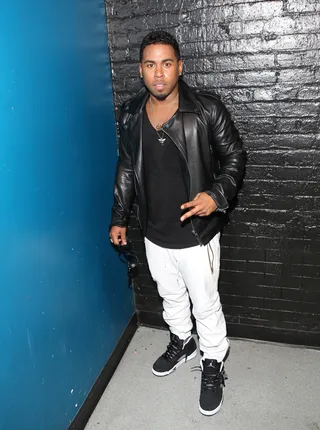 Ready to Go - Bobby V takes a moment to pose for a flick before bringing the house down with his hit songs like &quot;Slow Down&quot; and &quot;Anonymous.&quot;(Photo: Bennett Raglin/BET/Getty Images for BET)