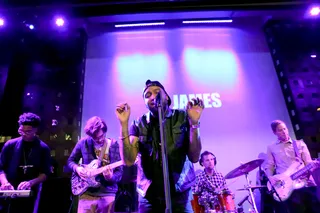 Clap Ya Hands - Singer Ro James gets the crowd going during his high energy set.(Photo: Bennett Raglin/BET/Getty Images for BET)