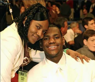 Lebron & Gloria James