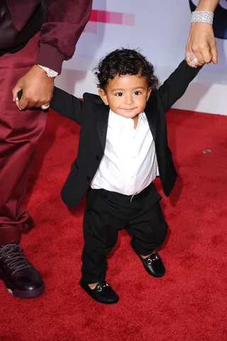 AMA'S red carpet swag - Asahd giving other guys serious competion for best dressed on the AMA's red carpet! (Photo: Jon Kopaloff/FilmMagic)