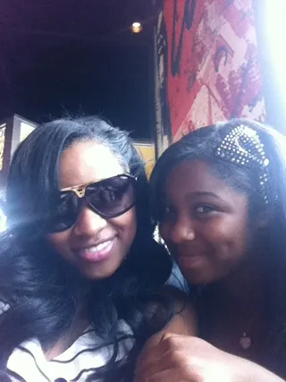 Bridezilla Beware! - We hope Toya doesn't get any ideas from watching Bridezillas! Even MempHitz would run from those would-be brides!@AntoniaCarter: "Inside watching Bridezillas with @reginae_carter1 .....A Movie!"(Photo: Twitter)