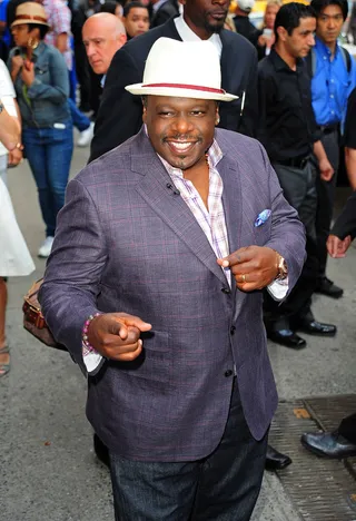 Funny Man - Cedric the Entertainer arrives at the Good Morning America studios in New York for an appearance. The comedian was there to promote The Soul Man. &nbsp;(Photo: Hall/Pena, PacificCoastNews.com)