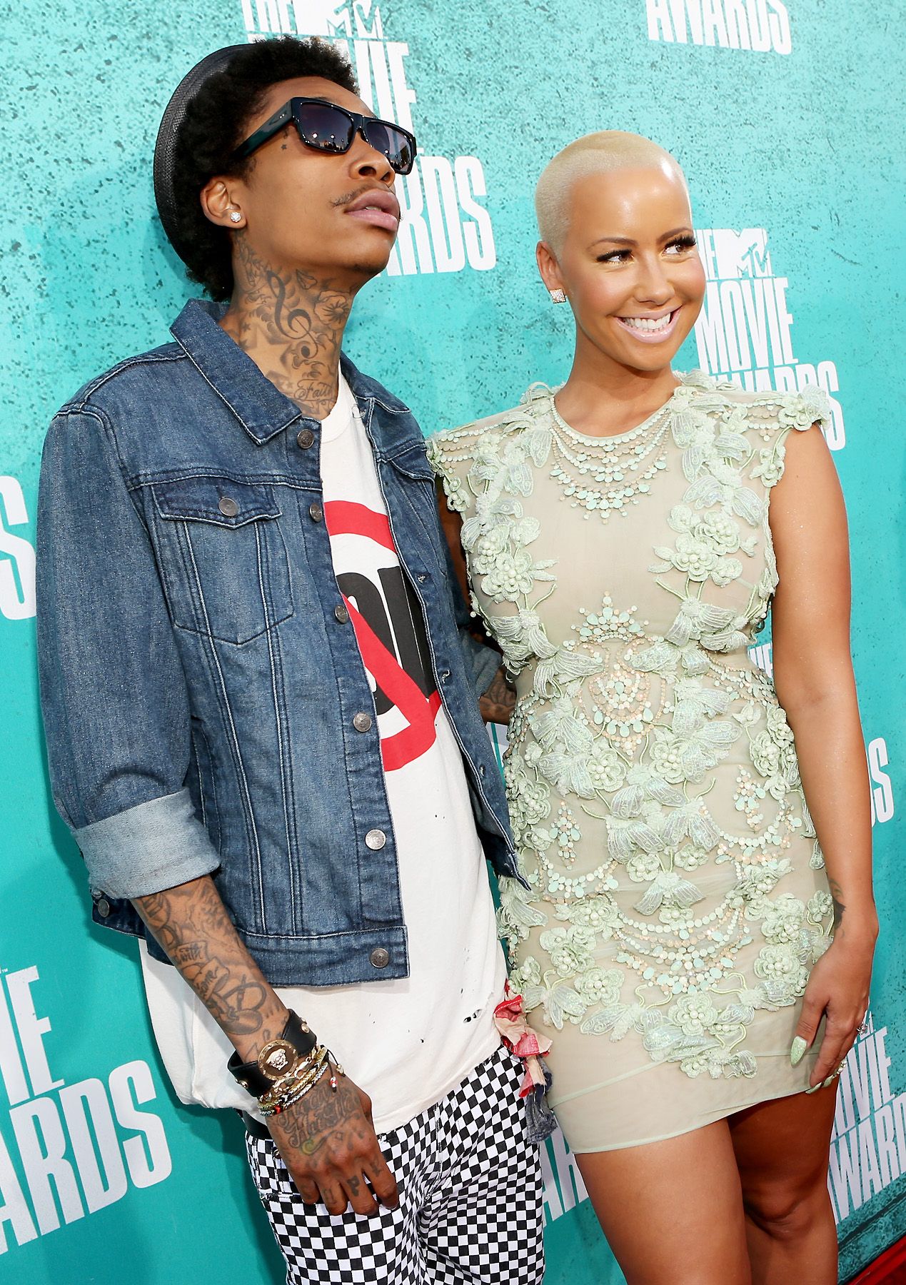 Wiz Khalifa and Amber Rose