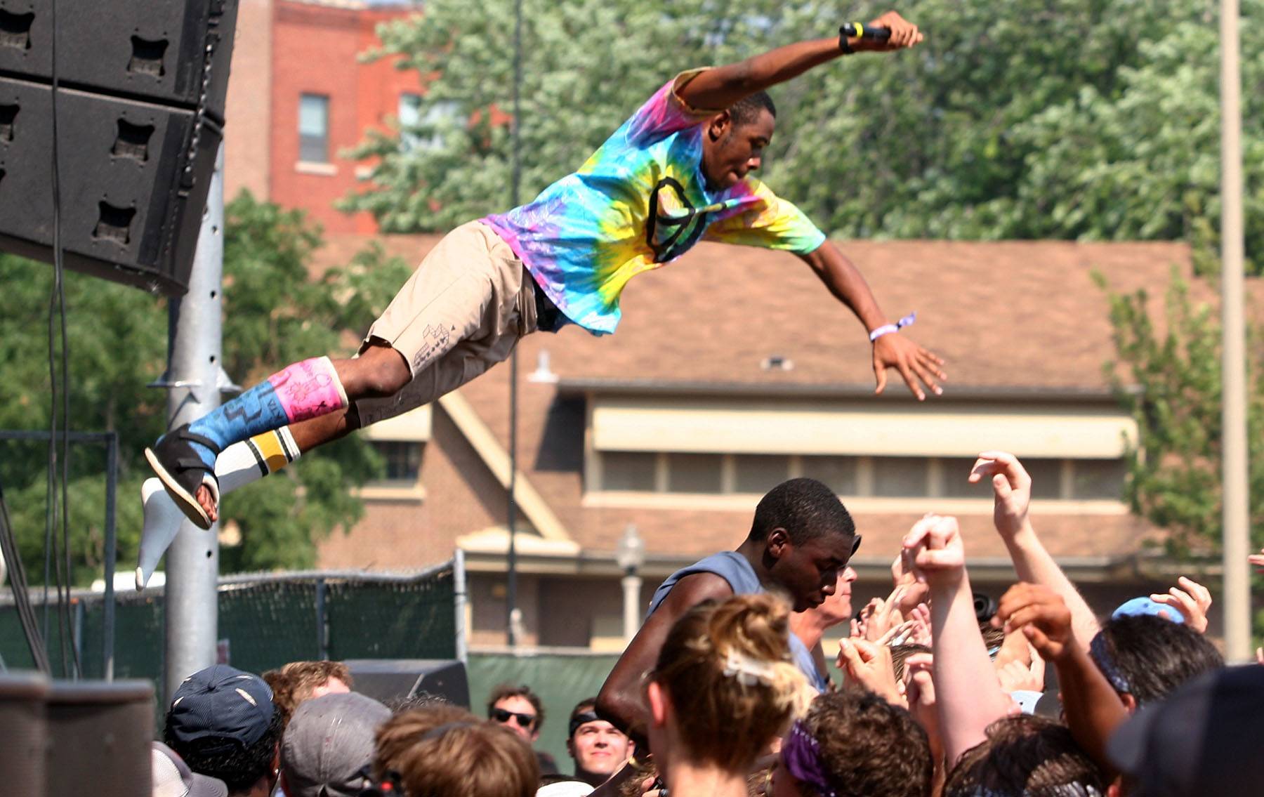 Pitchfork Music Festival (July 13-15) - The outdoor music found all over the city is a &quot;Summertime Chi&quot; tool of seduction and the Pitchfork Music Festival is part of the arsenal. Three-days of indie pop/rock and hip hop with burgeoning underground kings Schoolboy Q, Danny Brown, Big K.R.I.T. and A$AP Rocky is reason enough to cop a ticket. And if you plan to attend, make sure to check out Pitchfork’s Book Fort for independent books, Chirp’s Record Fair for rare vinyl, Flatstock for a cool collection of music posters and Coterie to get a sneak peek at up-and-coming designers. Click here, for information. (Photo: Roger Kisby/Getty Images)