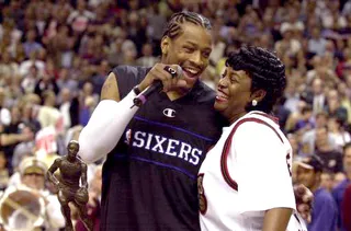 2000 - Allen Iverson (Philadelphia 76ers)&nbsp;(Photo: M. David Leeds/Allsport/Getty Images)&nbsp;