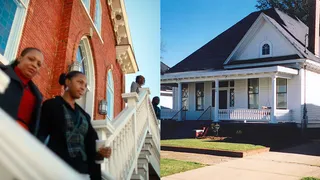 Dexter Avenue King Memorial Baptist Church / Parsonage house - The Dexter Avenue King Memorial Baptist Church is the church where King pastored from 1954 to 1960 and began his quest for civil rights. This church was also a centerpoint of the Montgomery bus boycott.&nbsp; (Photos: Mario Tama/Getty Images; Dexterkingmemorial.org)