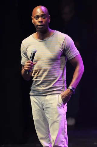 Dave Chappelle: August 24 - The comedian and actor turns 38.&nbsp;(Photo credit: WENN.com)