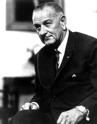 President Lyndon B. Johnson declared which date a national day of mourning for King? - A) March 29B) April 1C) April 7(Photo: Landov)