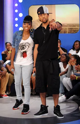 DJ Diamond Kuts and Affion Crockett - Diamond and Affion held it down!\r(Photo by Brad Barket/PictureGroup)