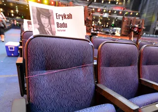 Erykah Badu&nbsp; - Erykah Badu will catch the Chris Tucker-hosted extravaganza from her aisle P-301 between R. Kelly and Janelle Monáe.&nbsp;(Photo: Mark Davis/Getty Images for BET)