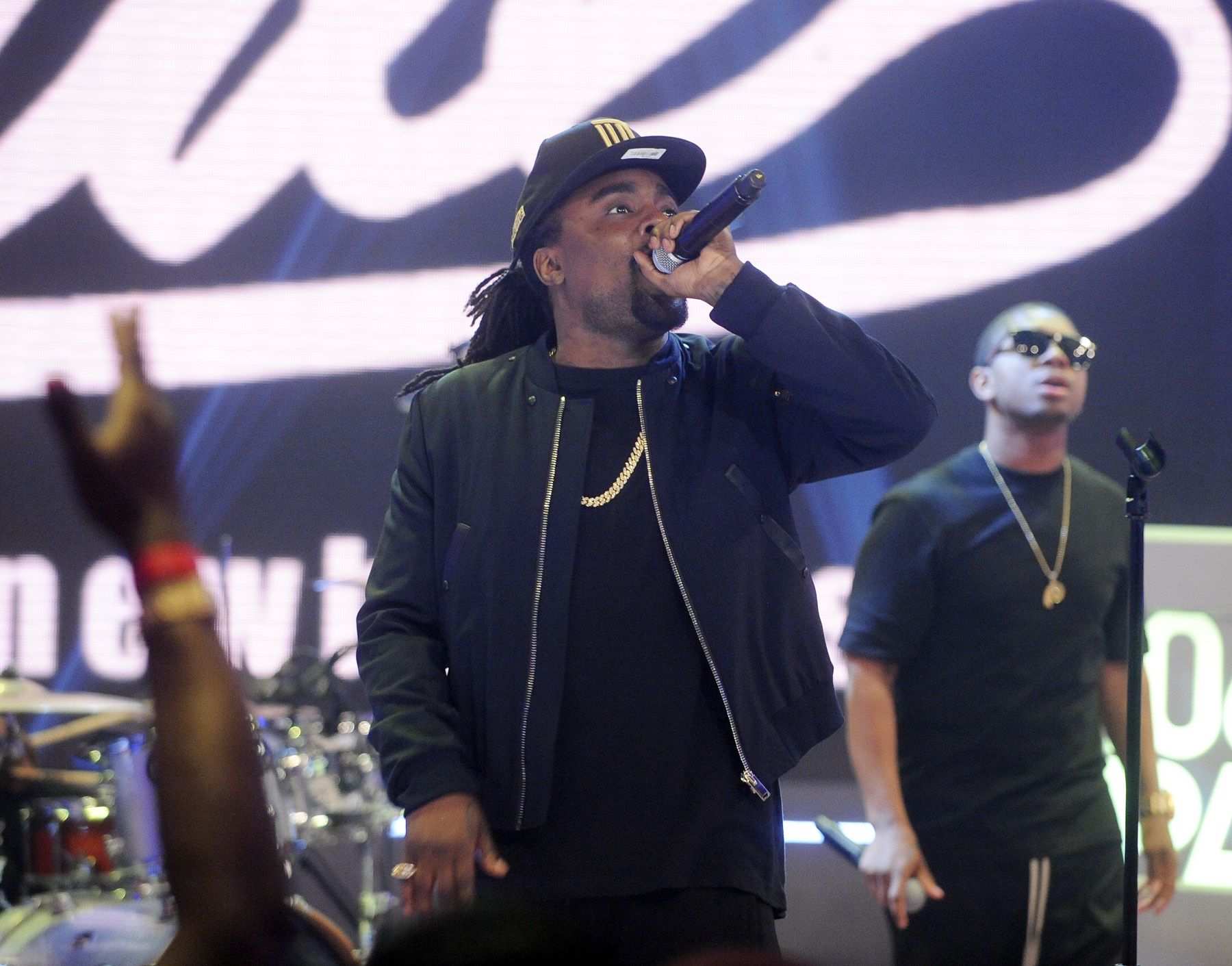 Woooo - Wale at 106 &amp; Park, June 25, 2013.(Photo: John Ricard/BET)