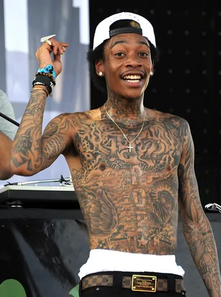 Wiz Khalifa on Online Criticism - “I don’t make the type of music for everybody, or you might not like me or what I do, but you’ve gotta understand what I work towards and where I’m at now; you can’t take that from me because nobody just handed it to me.”(Photo credit: Kevin Winter/Getty Images)