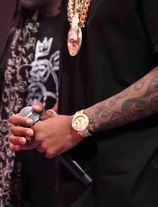 Future Gems - Future's jewels on 106.(Photo: Rob Kim/BET/Getty Images for BET)