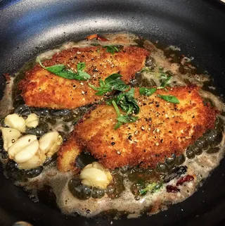 Chicken Cutlet Ala Action Bronson - If only we could grab food out of our screens.(Photo: Action Bronson via Instagram)