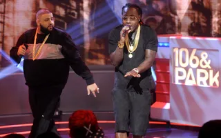 Slight Work - Ace Hood and DJ Khaled go hard on 106.(Photo: John Ricard/BET/Getty Images for BET)