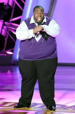 Venold &quot;Junior&quot; Johnson - Junior performed &quot;I’ll Make It&quot; by Hezekiah Walker.  (Photo: Darnel Williams/BET)