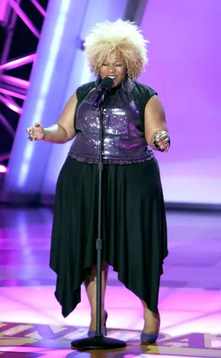 Alicia "Lici" Lewis - Alicia performed "You Don't Know" by Kierra Sheard.(Photo: Darnel Williams/BET)