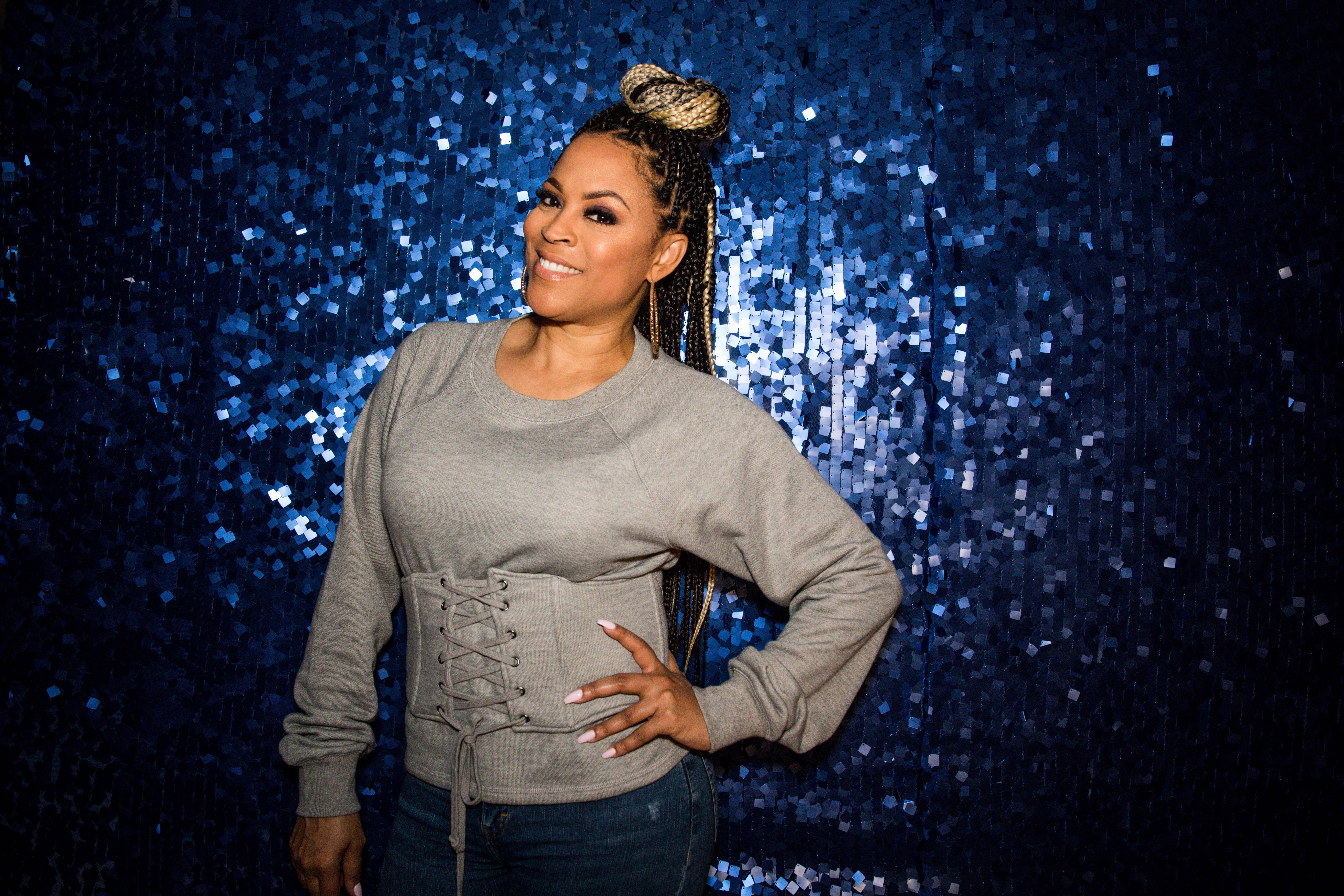 BURBANK, CA - JANUARY 13:  Shaunie O'Neal poses at Shareef O'Neal's 18th birthday party at West Coast Customs on January 13, 2018 in Burbank, California.  (Photo by Cassy Athena/Getty Images)