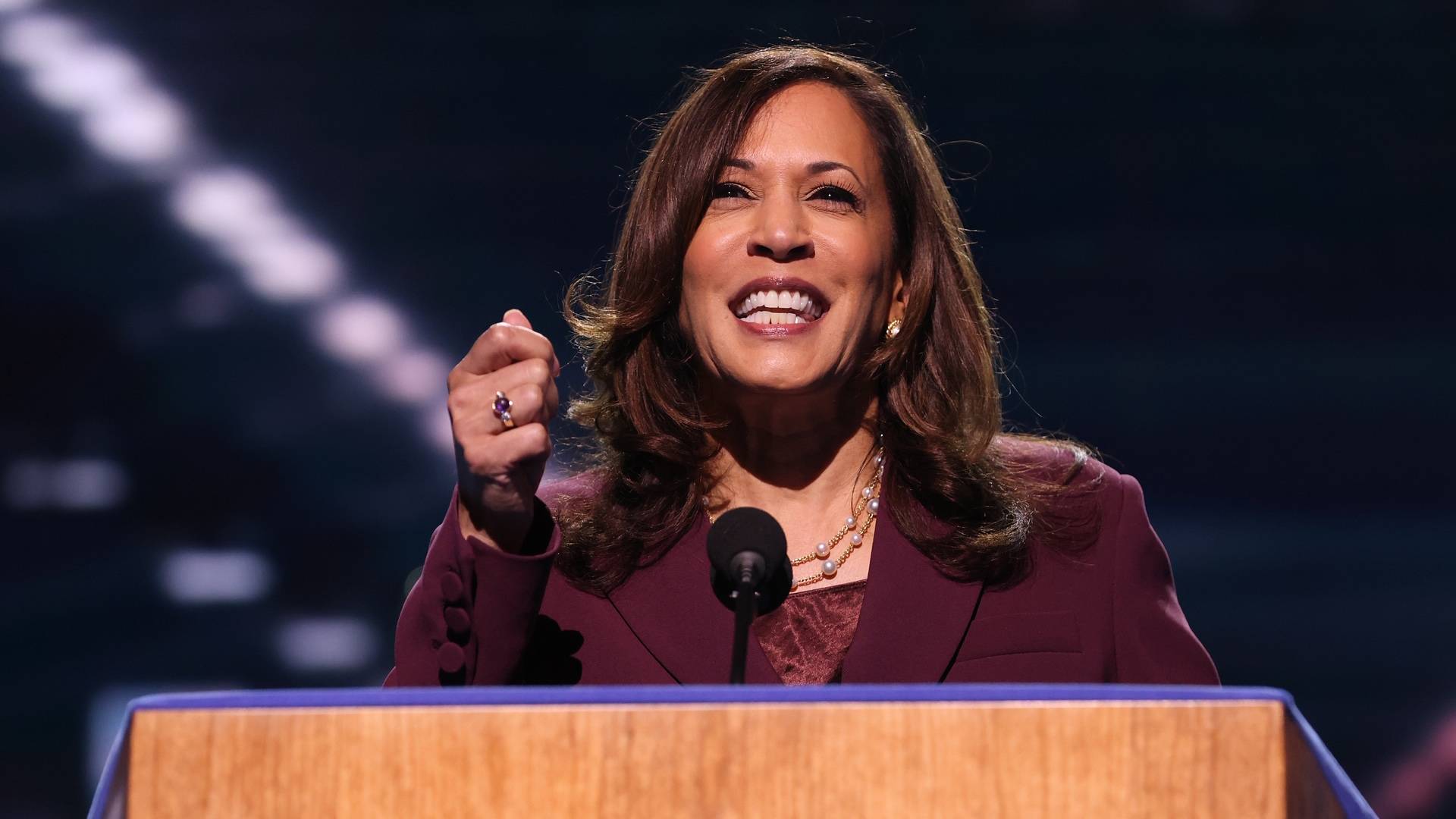 Kamala Harris on BET Buzz 2020.