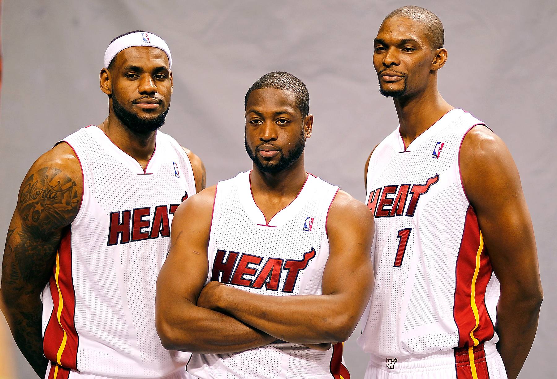 Miami Heat, Big Three, LeBron James, Dwyane Wade, Chris Bosh, UConn, Shabazz Napier