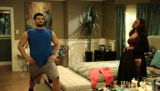 Don't Start None... - Jamal doesn't want any of Charles' non-game.(Photo: BET)