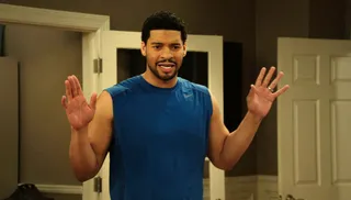 Y'all Want Some?&nbsp; - Apparently everyone doubts Charles' b-ball skills.(Photo: BET)