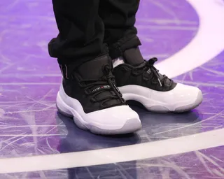 Air Jordan 11 Retro Low - Air Jordan 11 – Low White/Black   (Photo: Bennett Raglin/BET/Getty Images for BET)