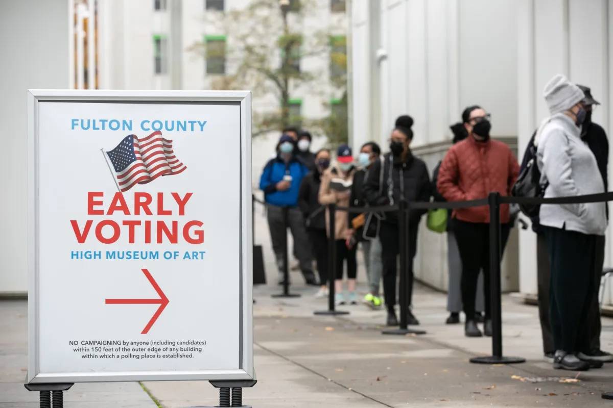 Early Voting Sign