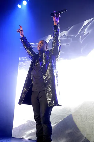 Hitting the Stage - A$AP Ferg rocked the stage in a concert at the Austin Music Hall.(Photo: Gary Miller/Getty Images)