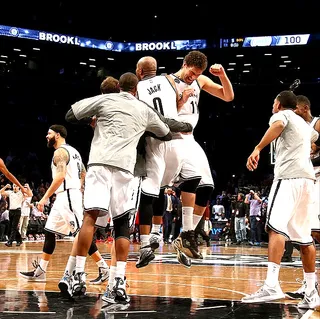 Aftermath of a Game Winner - It's a celebration in Brooklyn!(Photo: Brooklyn Nets via Instagram)