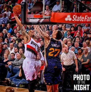 Posterization! - Yup...this could easily be a poster on a kid's door.(Photo: Portland Trailblazers via Instagram)