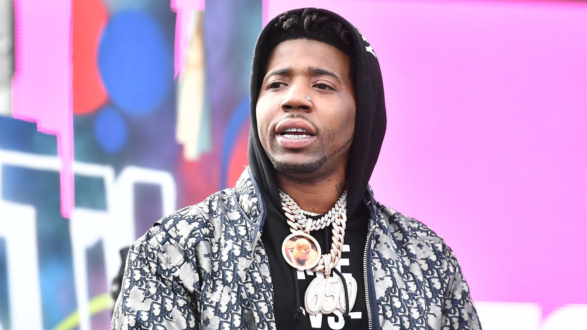 YFN Lucci on BET Buzz 2021.