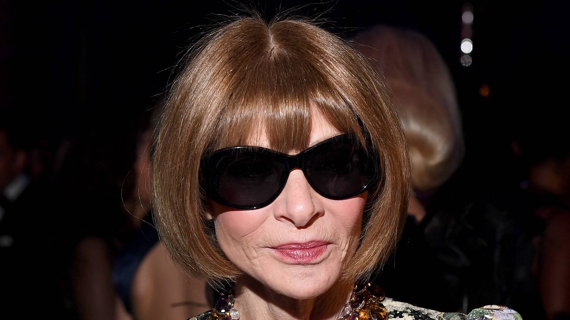 Anna Wintour on BET Buzz 2021.