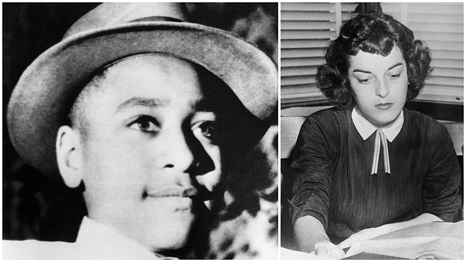 Emmett Till was brutally murdered in Mississippi after flirting with a white woman, Carolyn Bryant  
