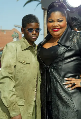 2003:&nbsp;Mo'Nique's And Son Shalon Jackson - BET Awards 2003 (Photo by Jim Smeal/Ron Galella Collection via Getty Images) (Photo by Jim Smeal/Ron Galella Collection via Getty Images)