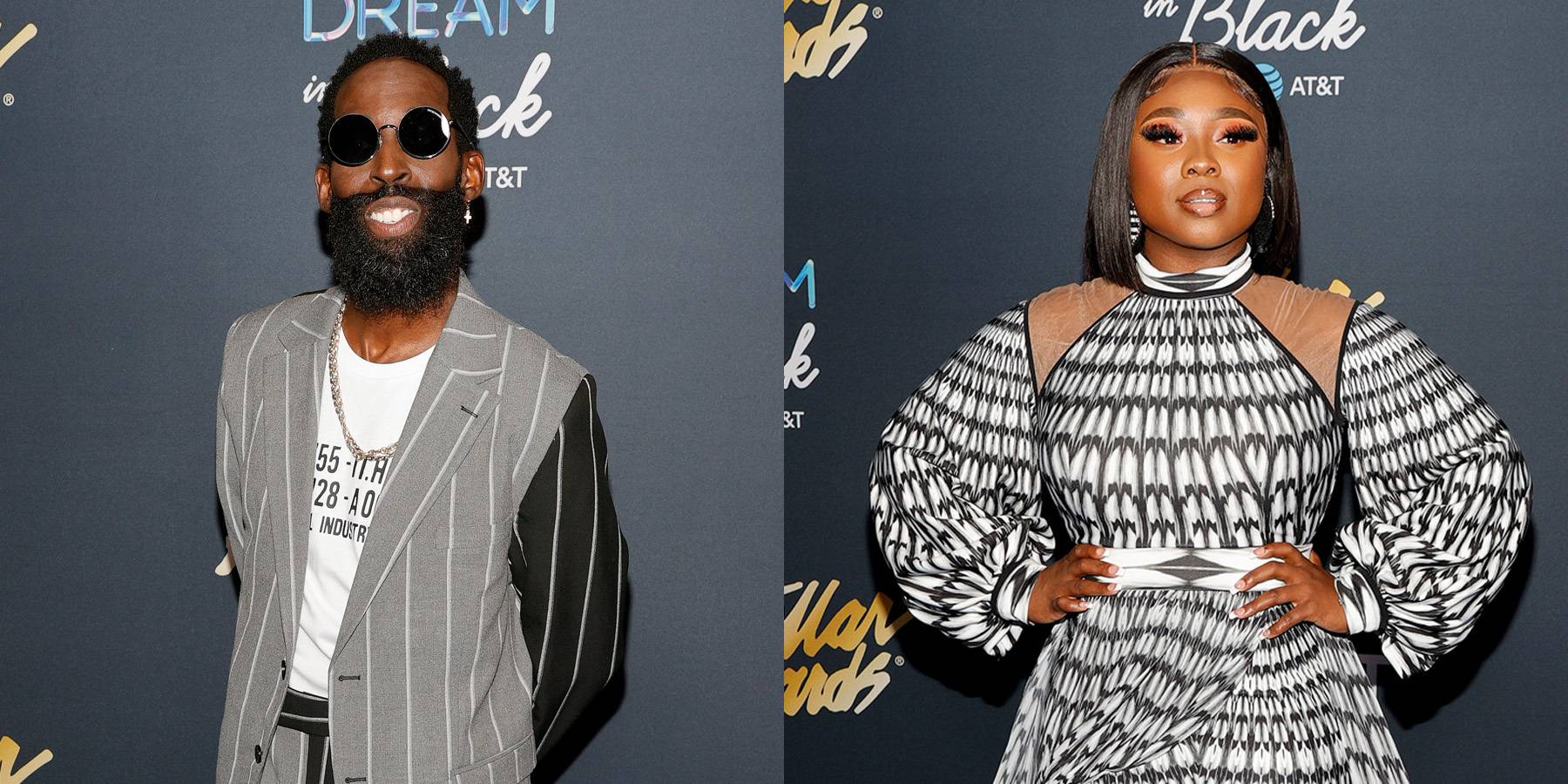 Tye Tribbett and Jekalyn Carr on BET Buzz 2021