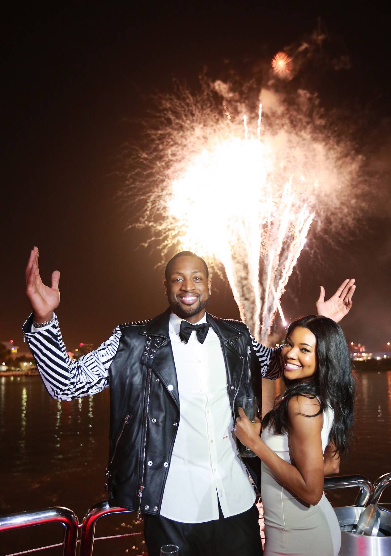 Dwyane Wade Gabrielle Union 32nd Birthday 