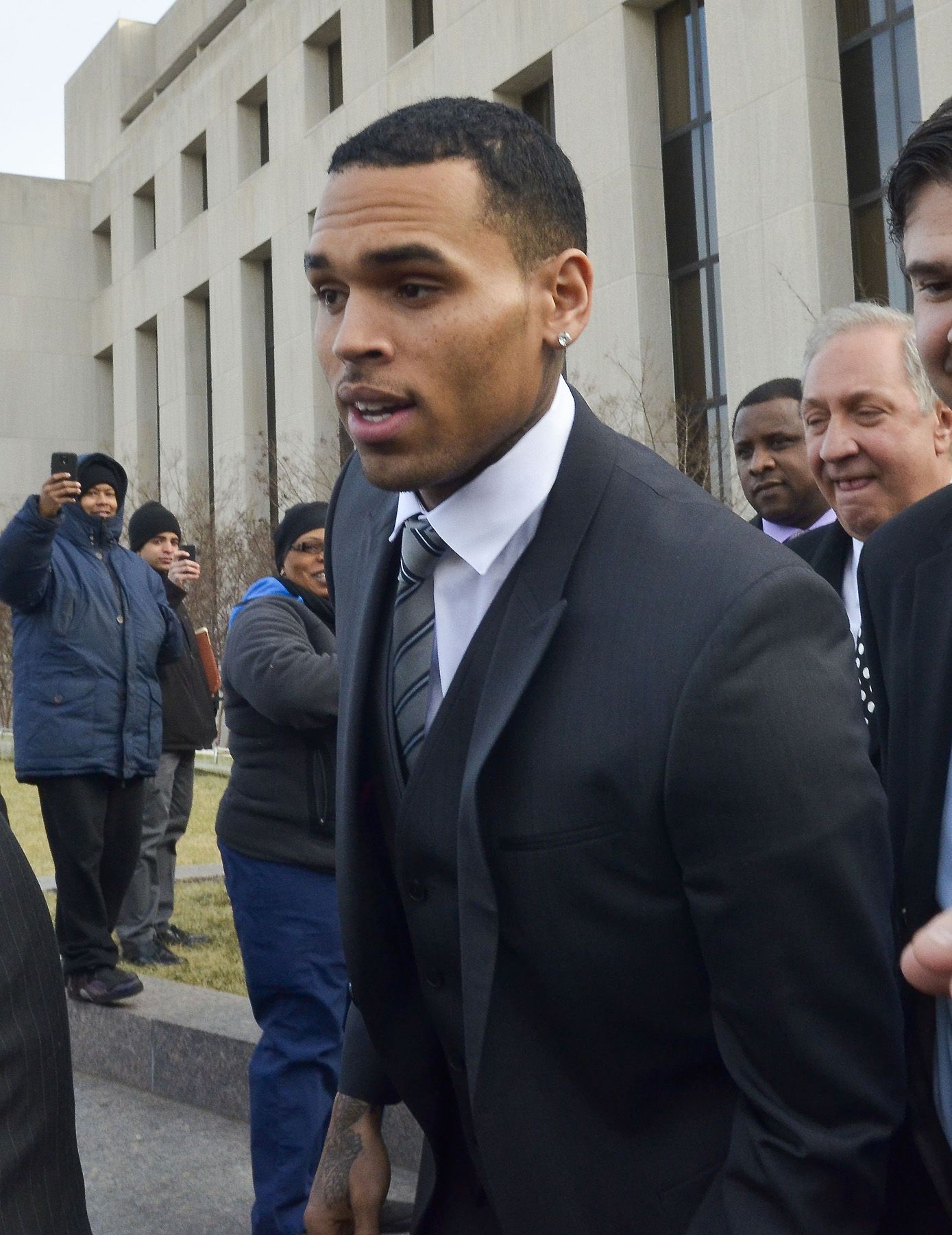 Court Dates - After having his probation revoked and spending the weekend in jail, Chris Brown is due in court today. It's still unclear what rule he violated that got him thrown in jail, but everything will probably come to light today. Stay tuned for updates with The Buzz!  (Photo by Kris Connor/Getty Images)