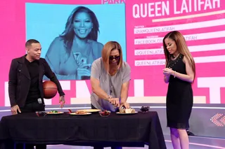 The Queen Latifah Multi-Tasking Challenge - (Photo: Bennett Raglin/BET/Getty Images for BET)
