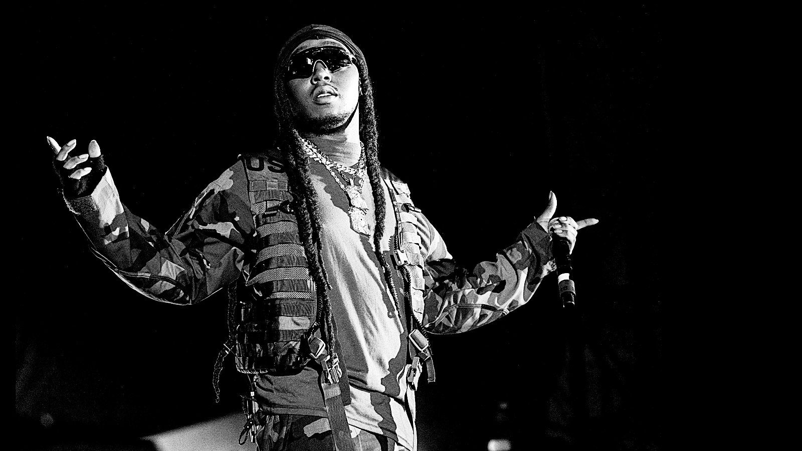 Takeoff of Unc & Phew performs during Lil Weezyana 2022 at Champions Square on October 29, 2022 in New Orleans, Louisiana.  