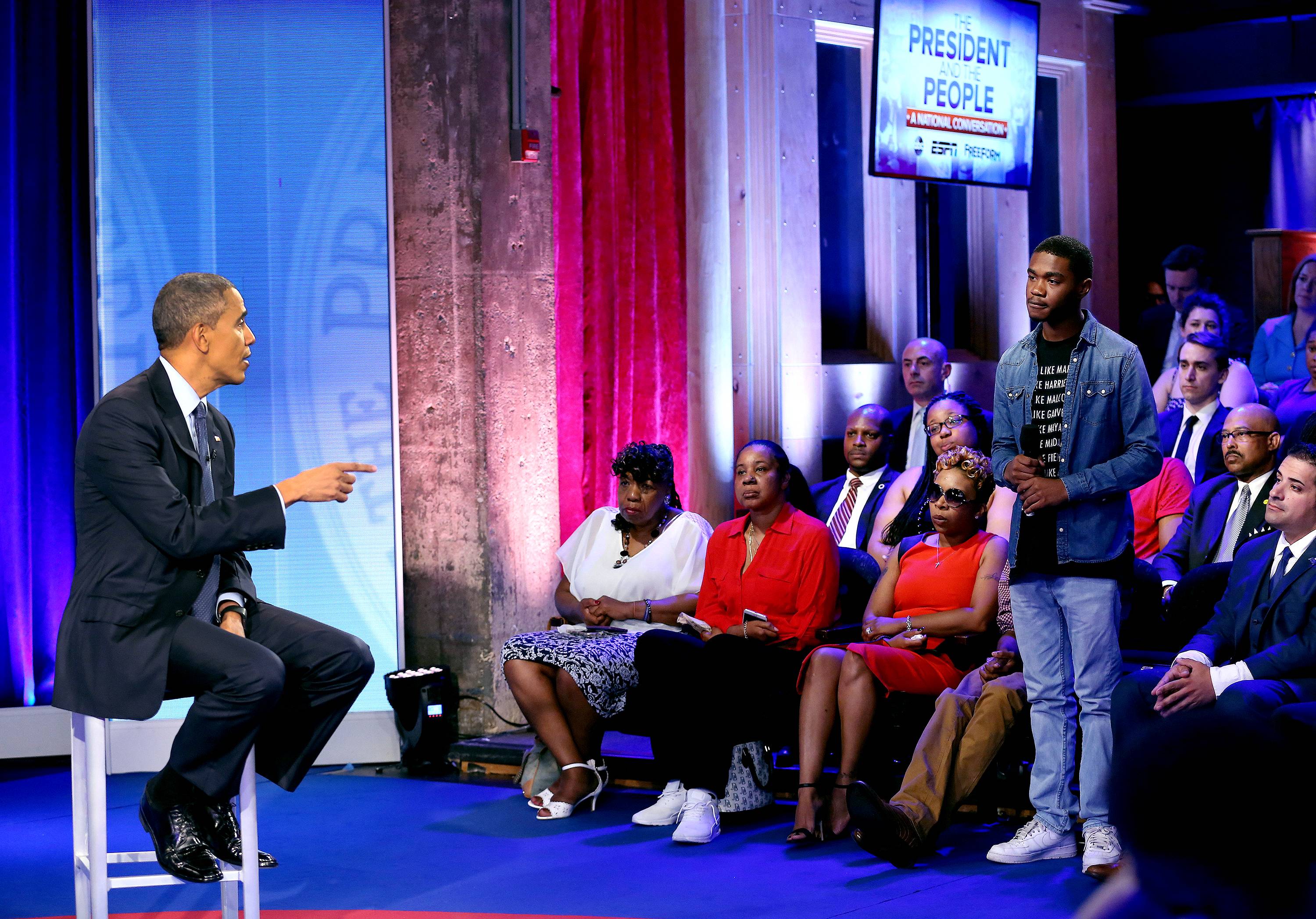 News, National News, Black Lives Matter, Town Hall, Barack Obama, Race, Racism, Police Brutality, Criminal Justice