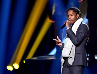 A$AP Rocky Featuring Lil Wayne - "M'$" - Flacko&nbsp;and&nbsp;Tunechi's&nbsp;sizzurp sipper will have you leaning like a kick stand while you celebrate America's liberation.(Photo: Kevin Winter/Getty Images)