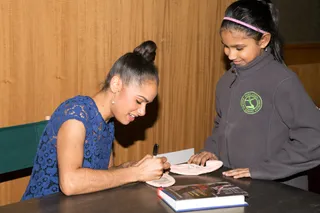 Think of Something Bigger Than Yourself - Misty’s mantra is “This is for the little brown girls.” She pushes herself so that people who look like her know that success is possible. Strive to be a living example to the little brown girls in your life.   (Photo: Jason Carter Rinaldi/Getty Images)