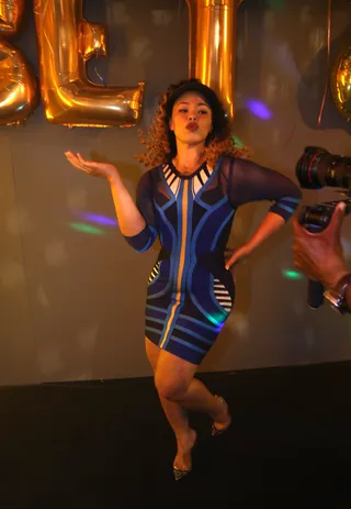 Elle Varner Is Ravishing on the Carpet - (Photo: Johnny Nunez / BET)