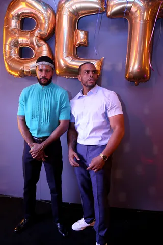 Hosea Chanchez and Benny Boom Stand Tall - (Photo: Johnny Nunez / BET)