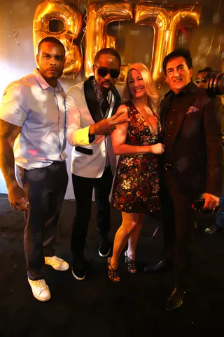 Benny Boom Loving The Crew&nbsp; - InstaBooth on the Red Carpet of the BET Awards 2015. (Photo: Johnny Nunez / BET)