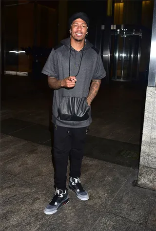 Nick in NYC - Nick Cannon on his way into Nobu Restaurant in New York City.&nbsp;(Photo: Darla Khazei, PacificCoastNews)