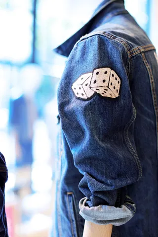 Dice patch&nbsp; - (Photo: Meredith Andrews)